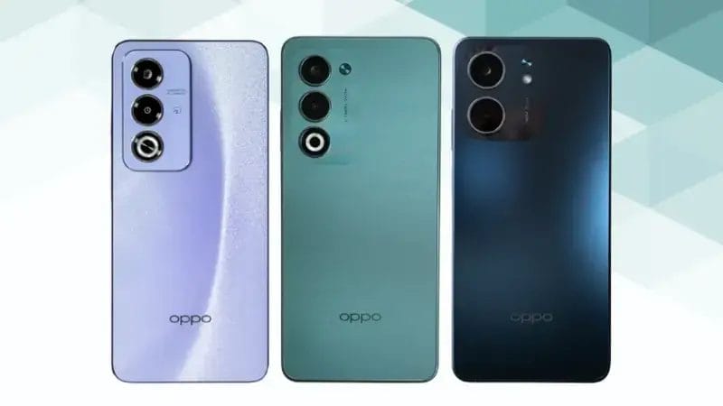 OPPO A3 5GとA5 5G、A5xの比較 背面デザイン