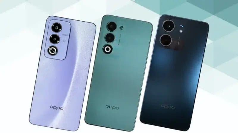 OPPO A3 5GとA5 5G、A5xの比較 背面デザイン