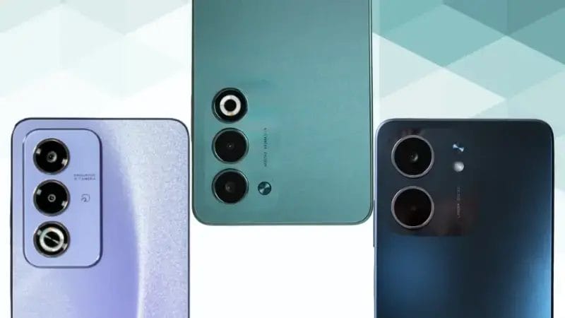 OPPO A3 5GとA5 5G、A5xの比較 カメラデザイン