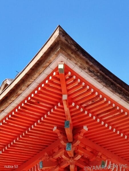 nubia S2 カメラ 赤い神社